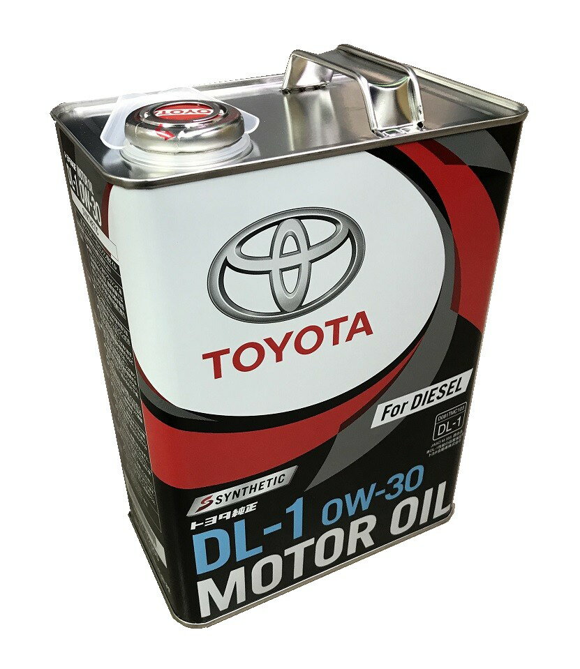 Масло моторное Toyota 0W30 DIESEL OIL DL-1 - 4 литра 