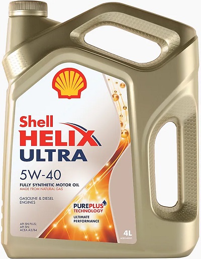 Масло SHELL  5W40 (4L) Helix Ultra